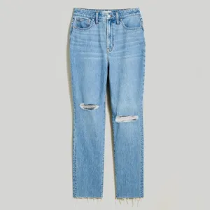 Madewell NWT Curvy Perfect Vintage Ripped High Rise Denim Jeans Women’s Plus 18W