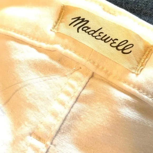 Madewell Plus High-Rise Skinny Jeans in Pure White Size 20W NWT