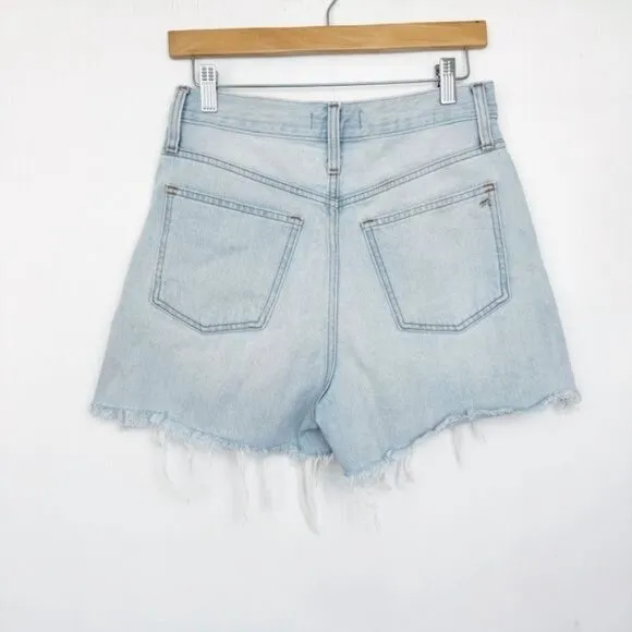 Madewell The Mom Jean Short Shorts  25