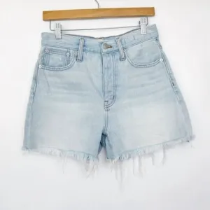Madewell The Mom Jean Short Shorts  25