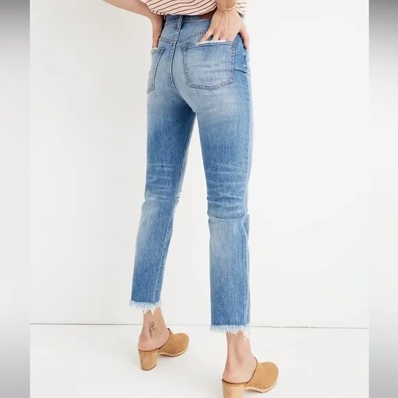 MADEWELL The Perfect Vintage Jeans Parnell Wash High Rise Tapered Mom size 28