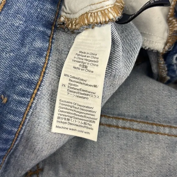 MADEWELL The Perfect Vintage Jeans Parnell Wash High Rise Tapered Mom size 28