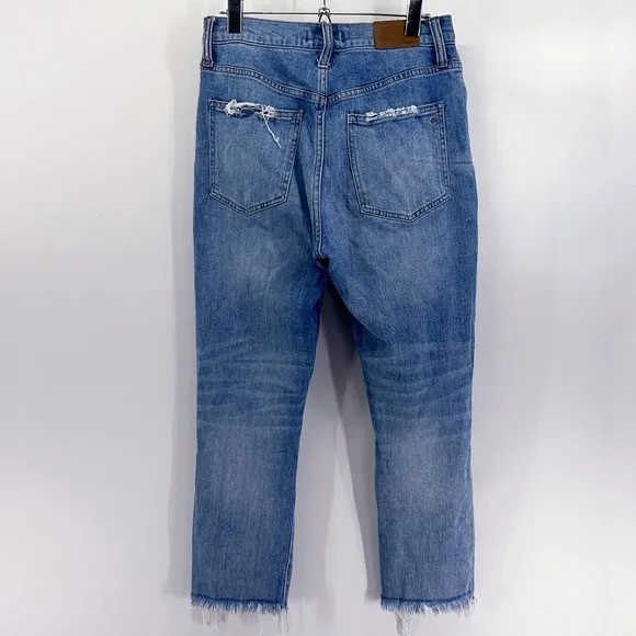 MADEWELL The Perfect Vintage Jeans Parnell Wash High Rise Tapered Mom size 28