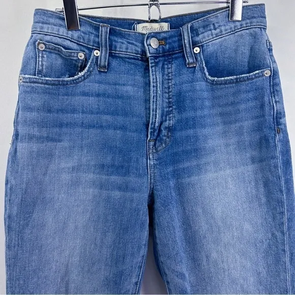 MADEWELL The Perfect Vintage Jeans Parnell Wash High Rise Tapered Mom size 28