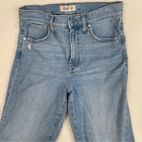 Madewell The Tall Perfect Vintage Jean Coney Wash: Destroyed Edition Size 28T