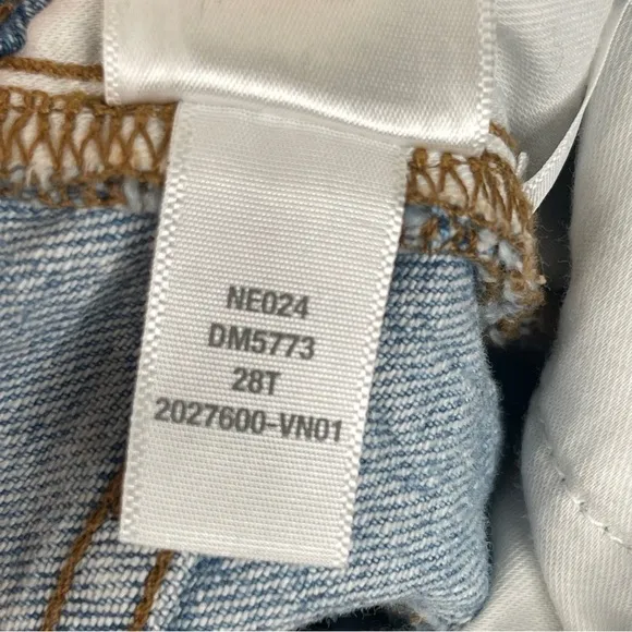 Madewell The Tall Perfect Vintage Jean Coney Wash: Destroyed Edition Size 28T