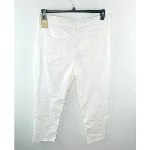 Madewell Women's $138 Perfect VIntage Straight Jean Ripped Knee Size 33 ND516