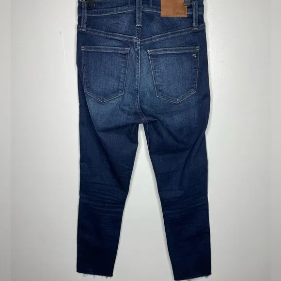 Madewell 10&quot; High-Rise Skinny Jeans in Hayes Wash