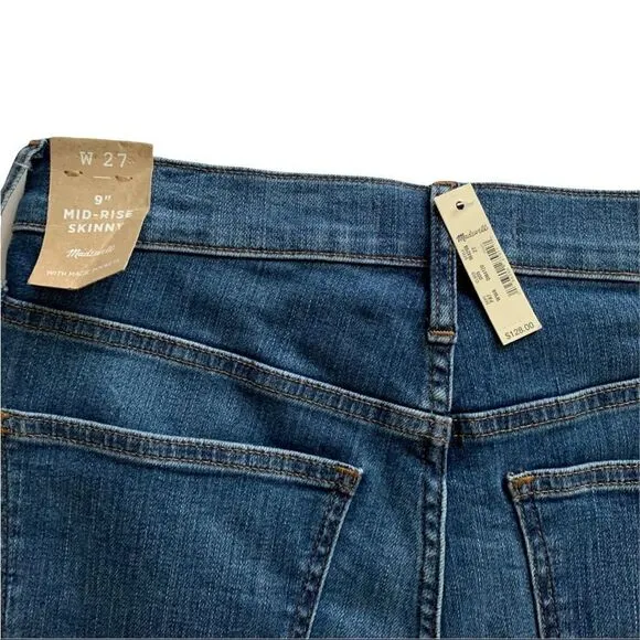 MADEWELL High-Rise Skinny Jeans!
