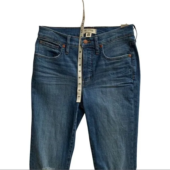 MADEWELL High-Rise Skinny Jeans!