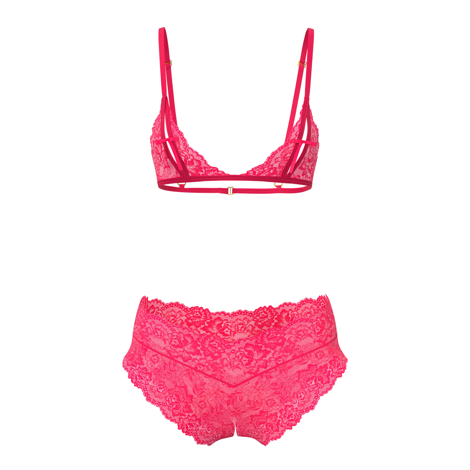 Magic Silk Bralette & Split Crotch Boy Short