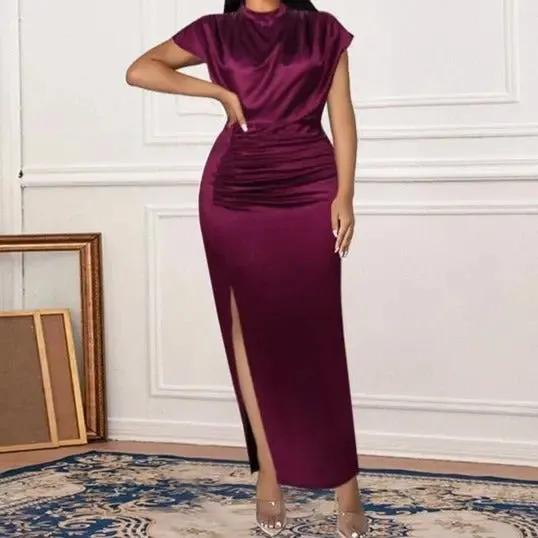 Maia Elegant Slinky Evening Bodycon Dress