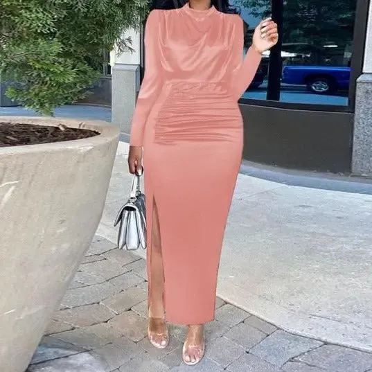Maia Elegant Slinky Evening Bodycon Dress