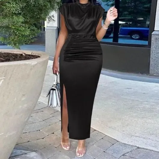 Maia Elegant Slinky Evening Bodycon Dress