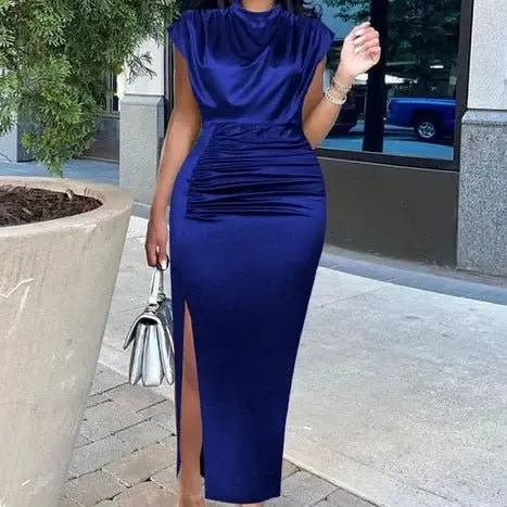 Maia Elegant Slinky Evening Bodycon Dress