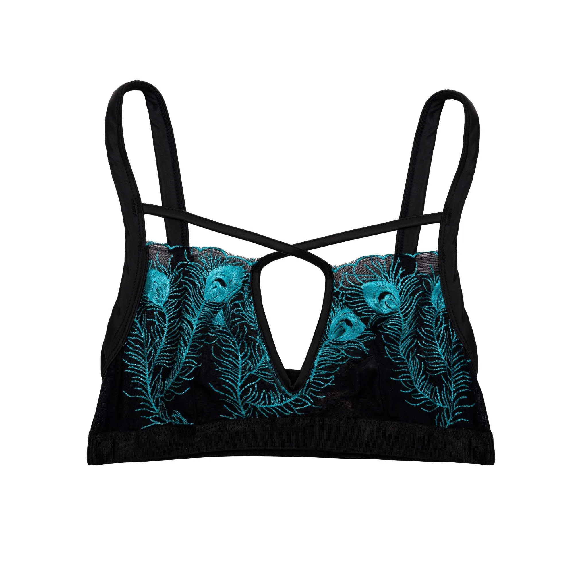 Majestic Peacock 🦚 Unwired Bra