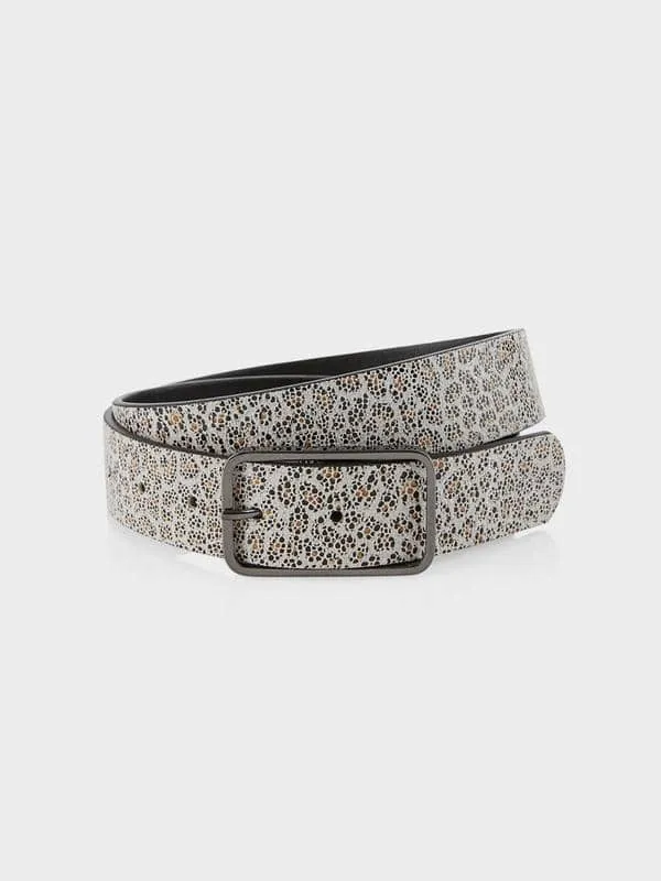 Marccain Leopard Print Belt Rcg105l47