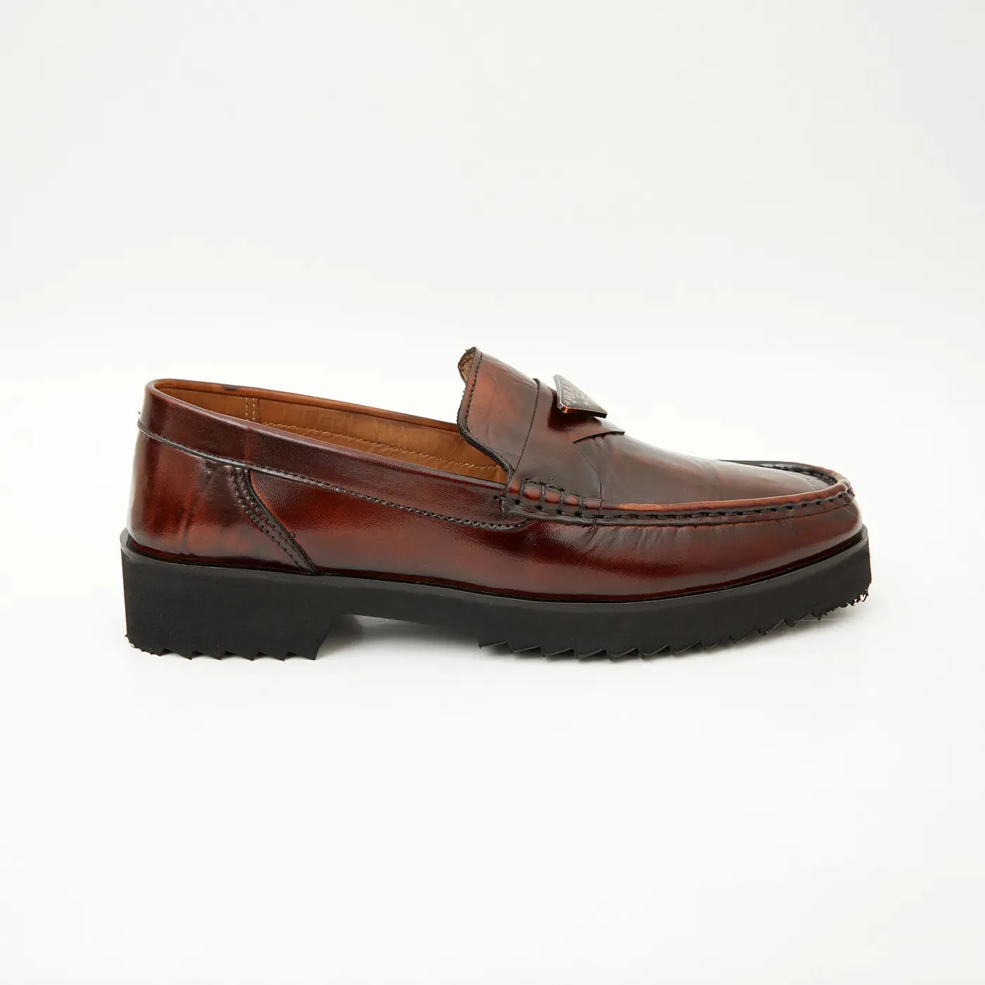 MAS-608-BURGANDY-Men's Formal Oxford