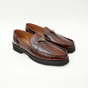 MAS-608-BURGANDY-Men's Formal Oxford