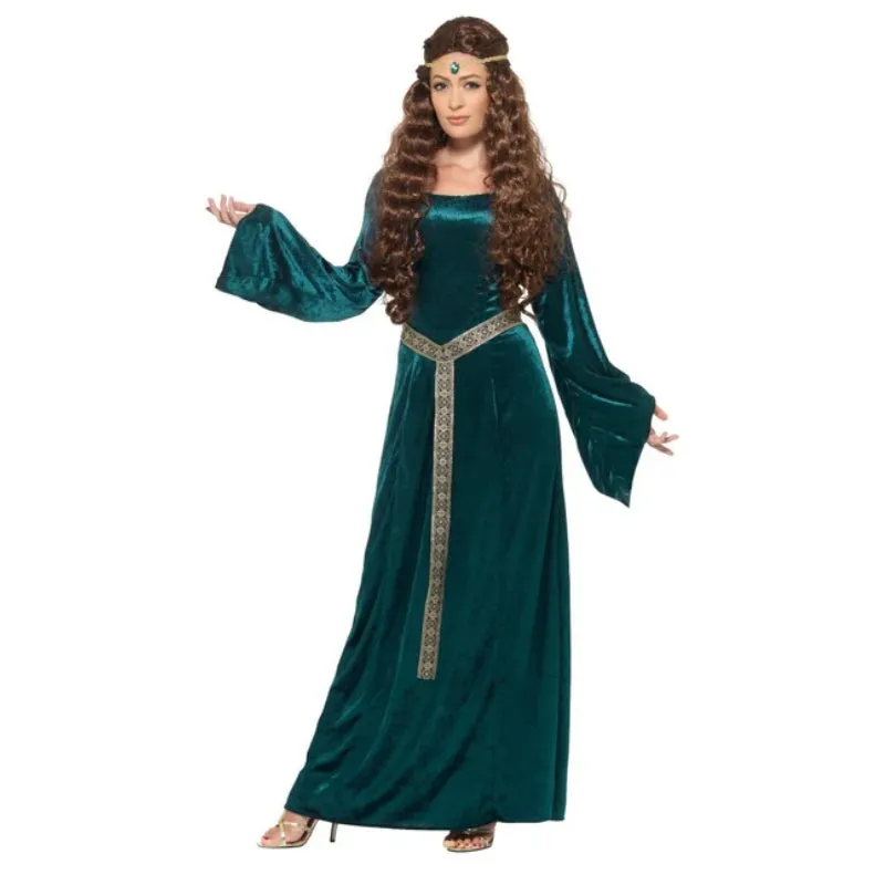 Medieval Green Maid Costume