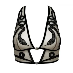 Medusa Bralette - Black -