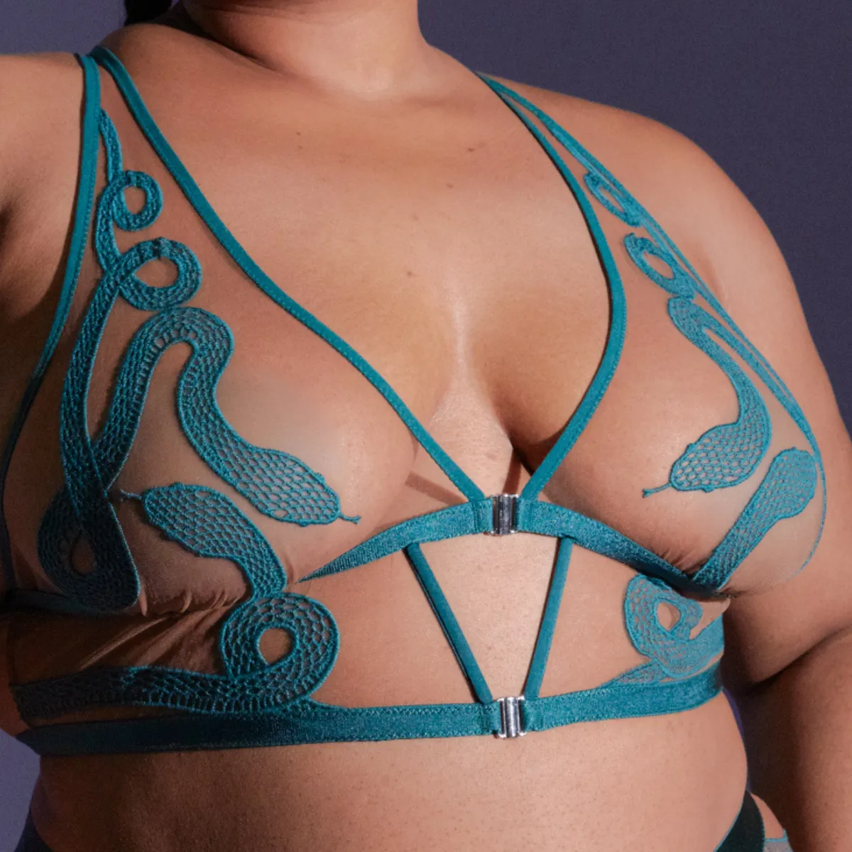 Medusa Bralette - Chameleon/Toffee