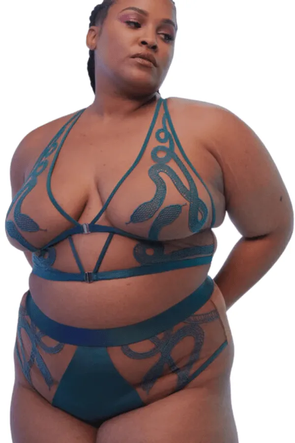 Medusa Bralette - Green