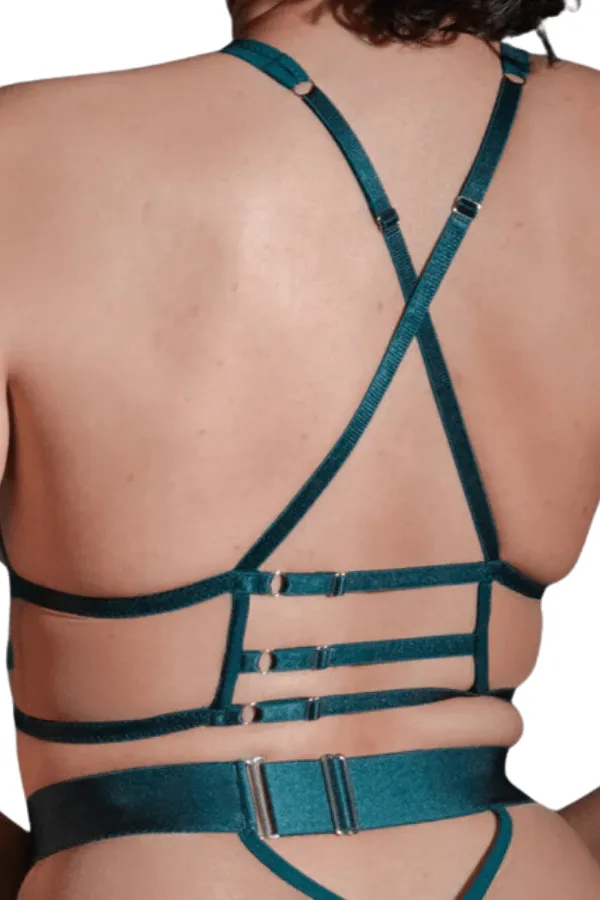 Medusa Bralette - Green