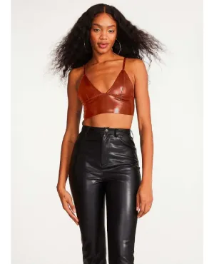 Melika Vegan Bralette Cognac