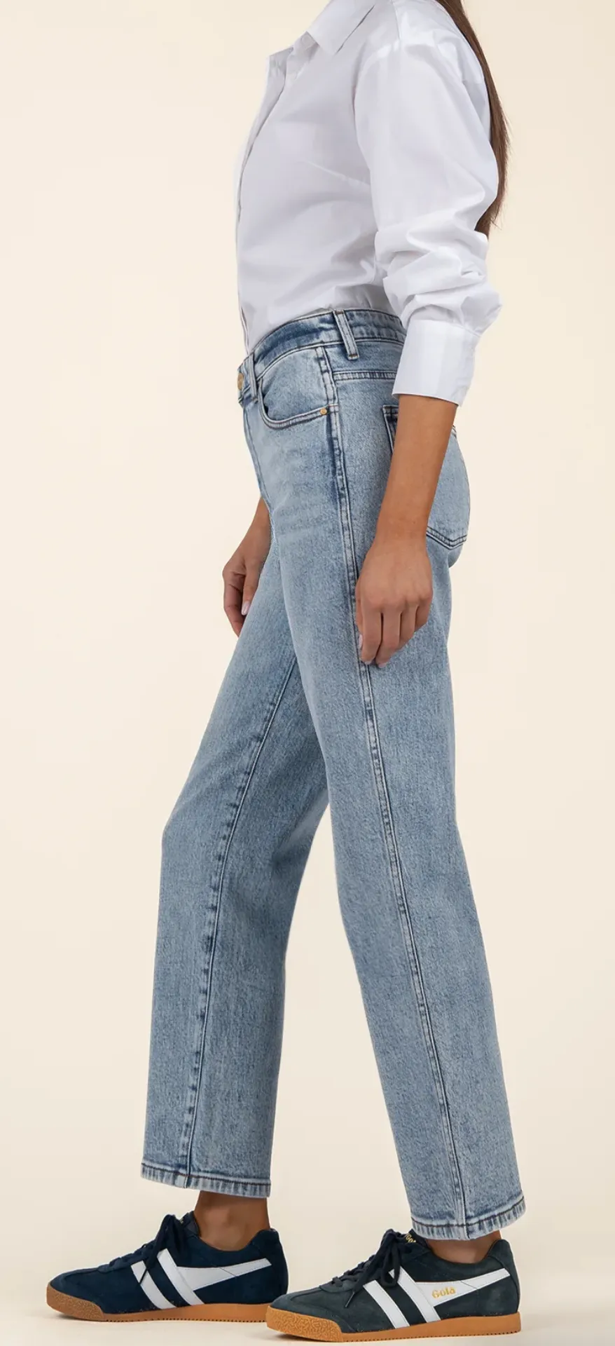 Melissa High Rise Straight Leg