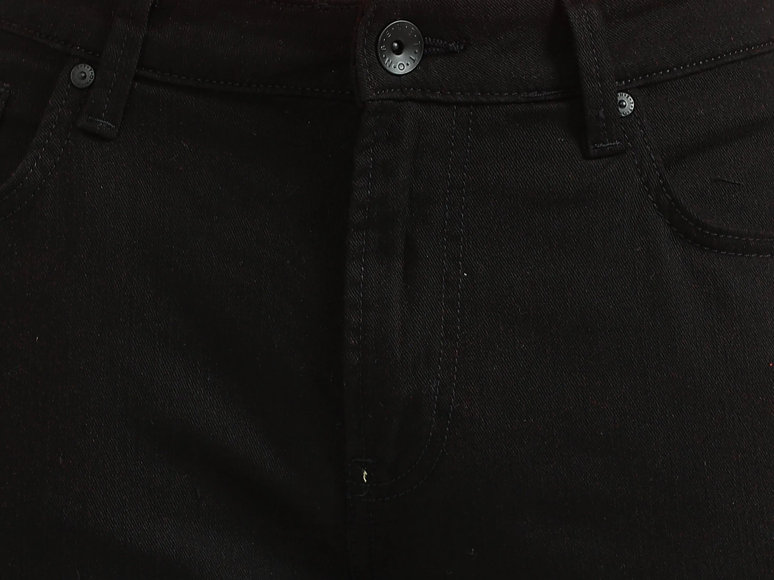 Men Black Solid Skinny Fit Jeans