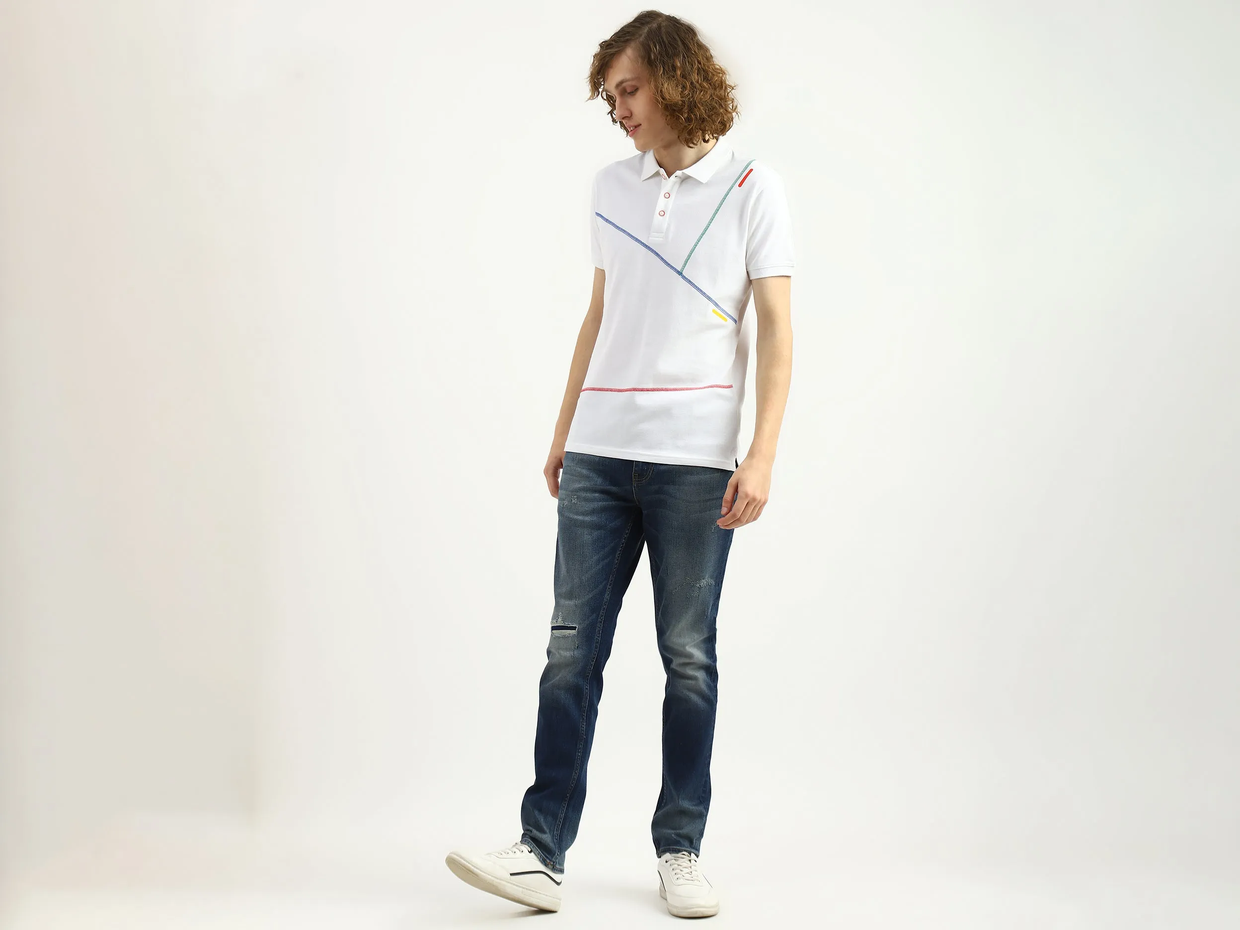 Men Solid Skinny Fit Jeans