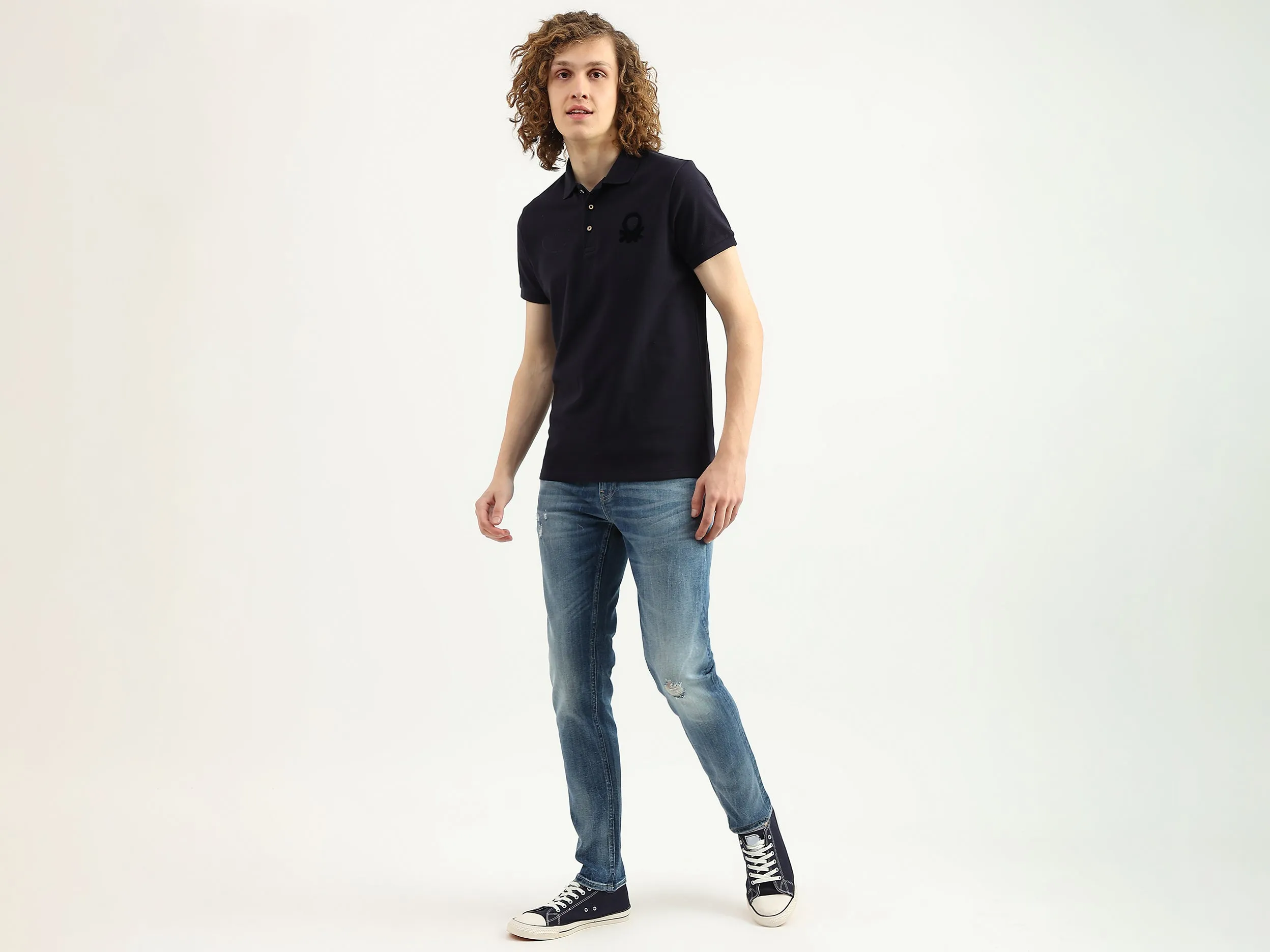 Men Solid Skinny Fit Jeans