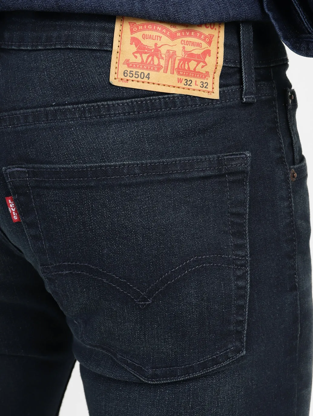 Men's 655'04 Blue Skinny Fit Mid Rise Jeans