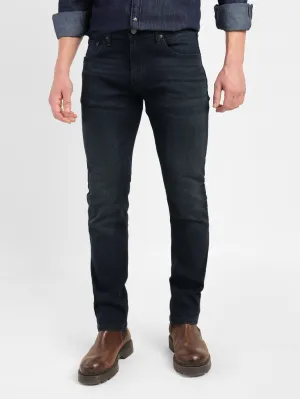Men's 655'04 Blue Skinny Fit Mid Rise Jeans