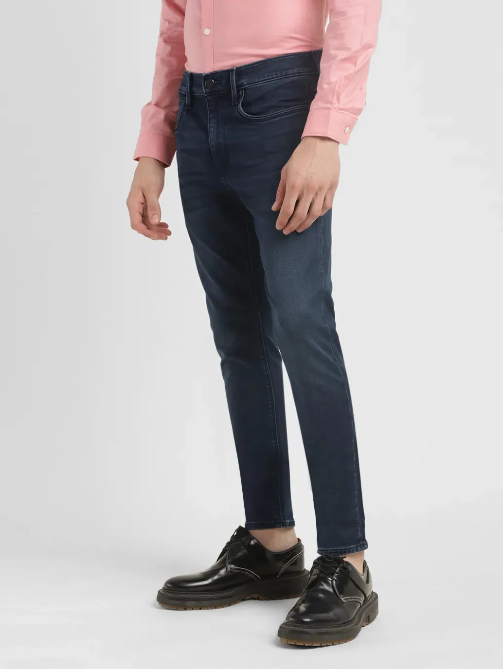 Men's 655'04 Dark Indigo Skinny Fit Mid Rise Jeans