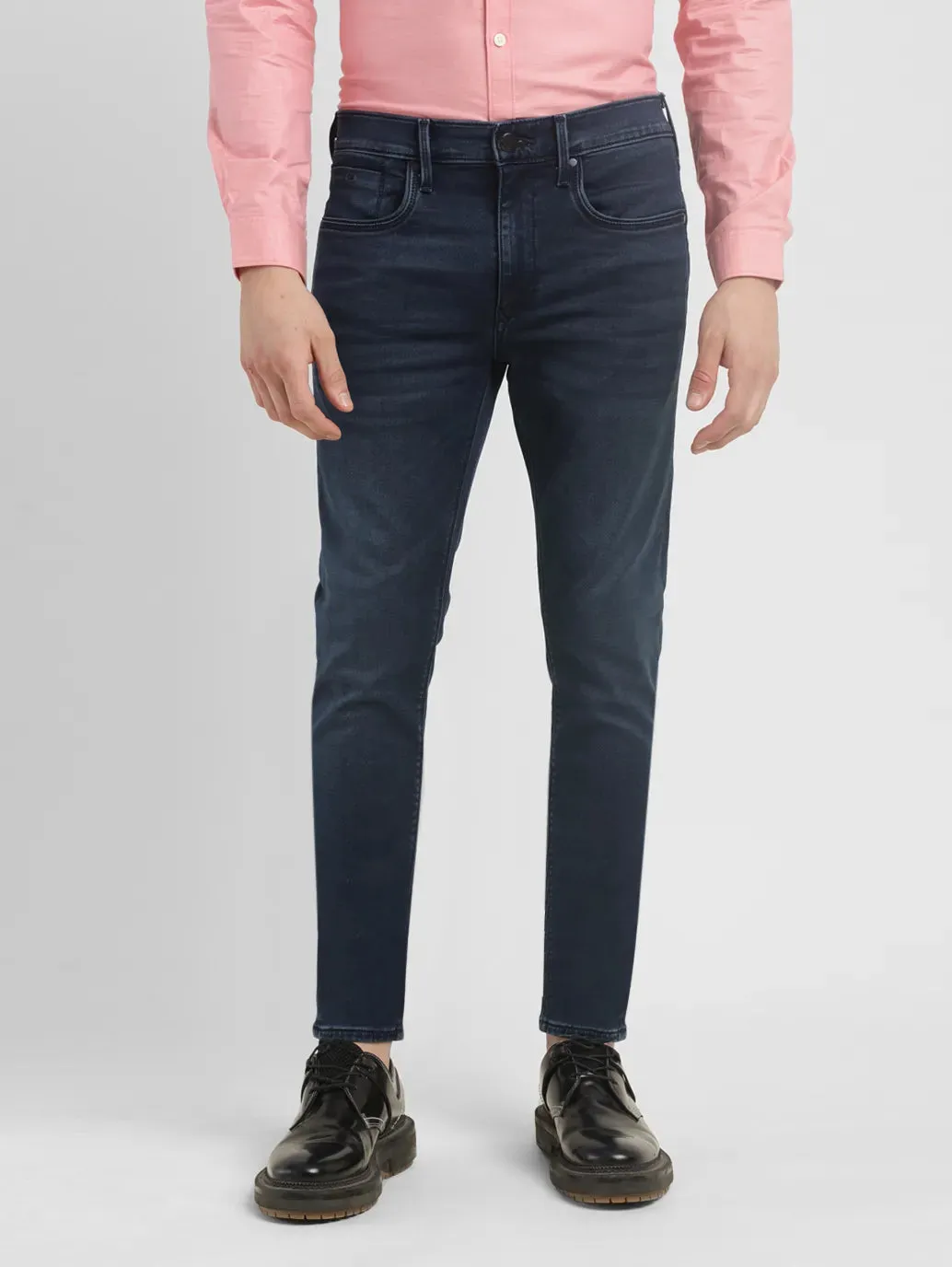 Men's 655'04 Dark Indigo Skinny Fit Mid Rise Jeans