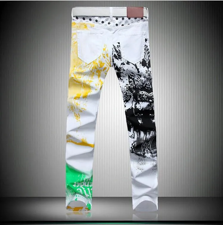 Men's Graffiti Jeans