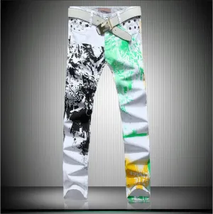 Men's Graffiti Jeans