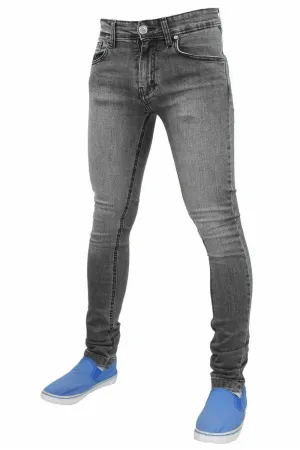 Mens Grey Skinny Jeans - TF021