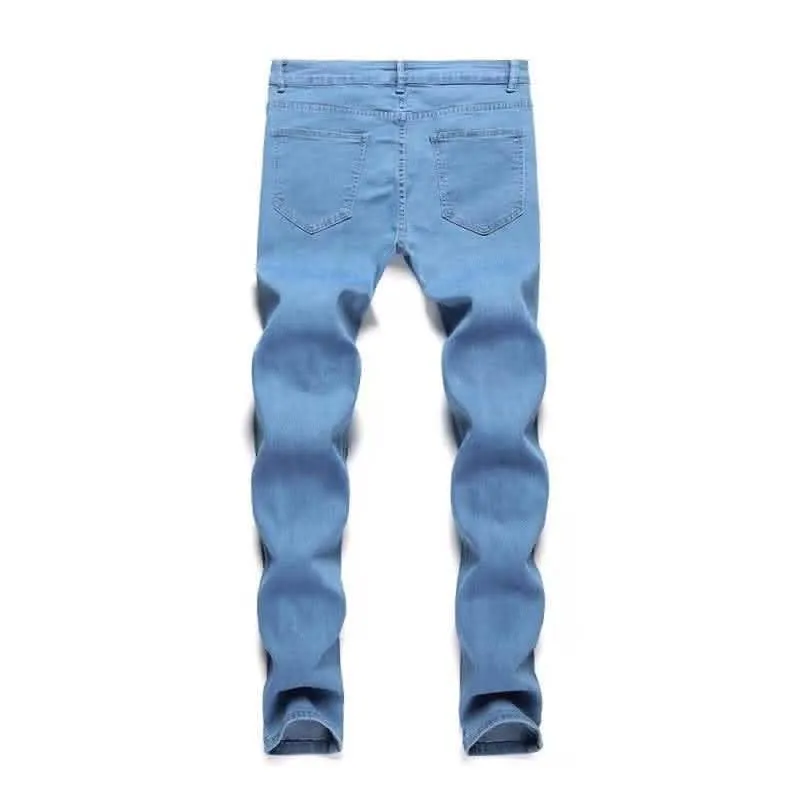 Men's Skinny Distressed Jeans