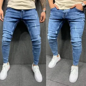 Men's Skinny Distressed Jeans