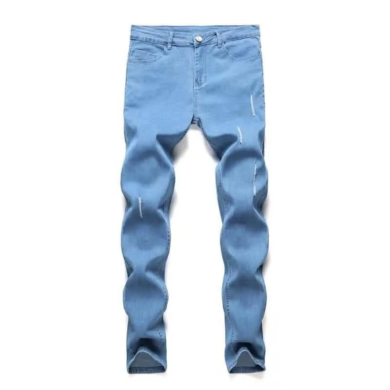 Men's Skinny Distressed Jeans
