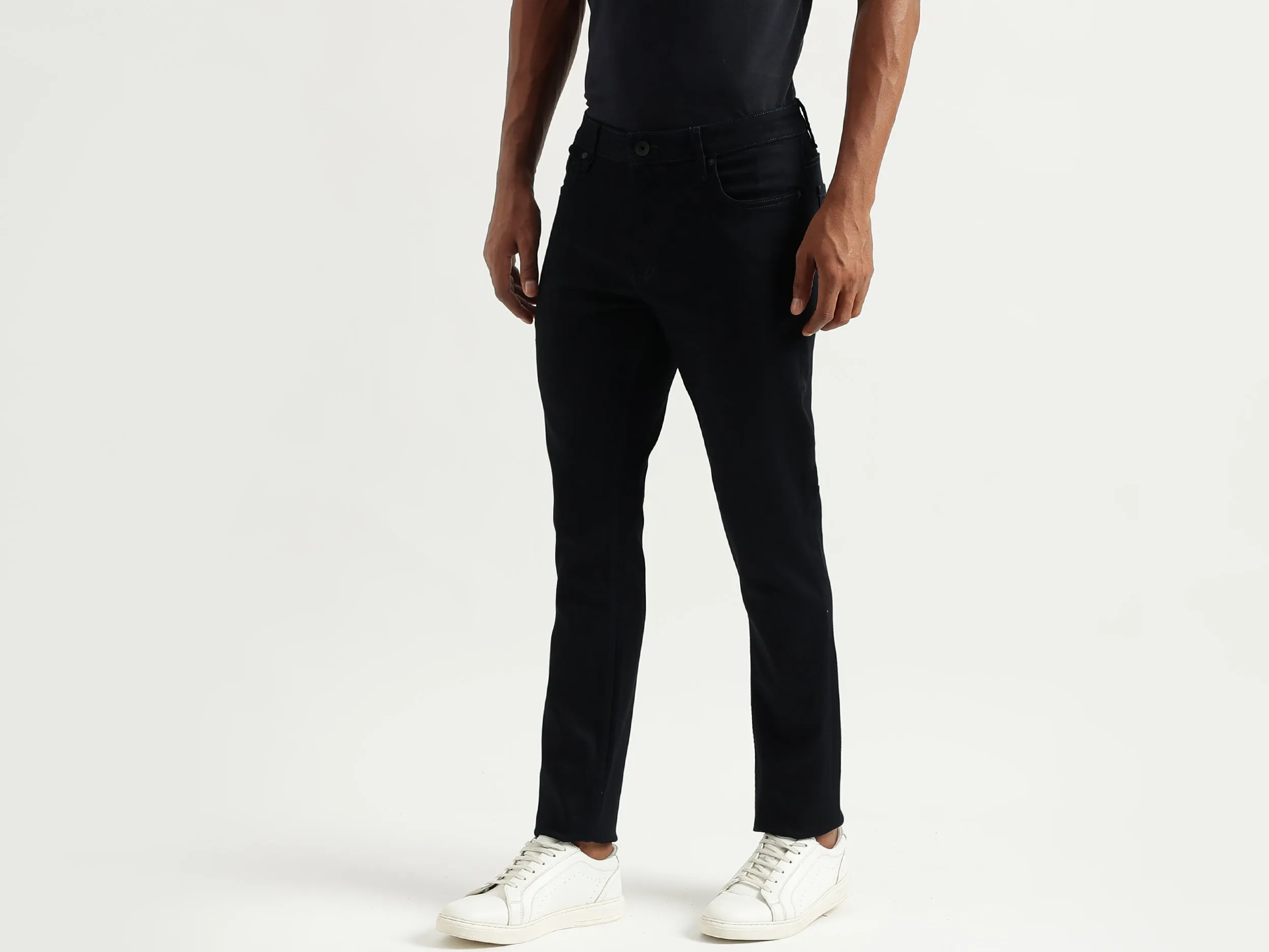 Men's Solid Skinny Fit Jeans