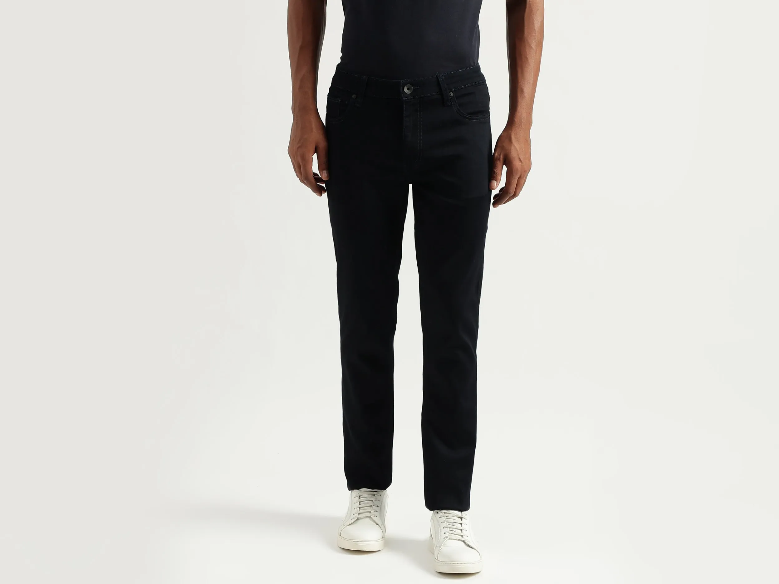 Men's Solid Skinny Fit Jeans