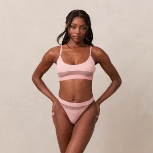 Mesh Soutien-Gorge - Rose