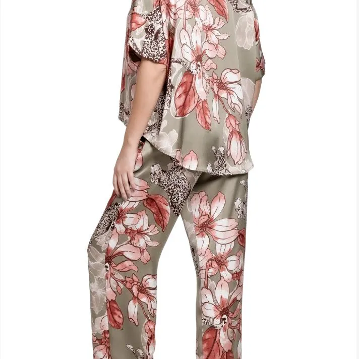 Midnight Bakery Emma PJ Set EAE145 in Ziggy/Loden