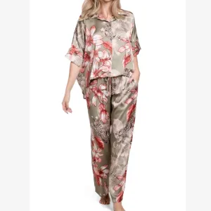 Midnight Bakery Emma PJ Set EAE145 in Ziggy/Loden