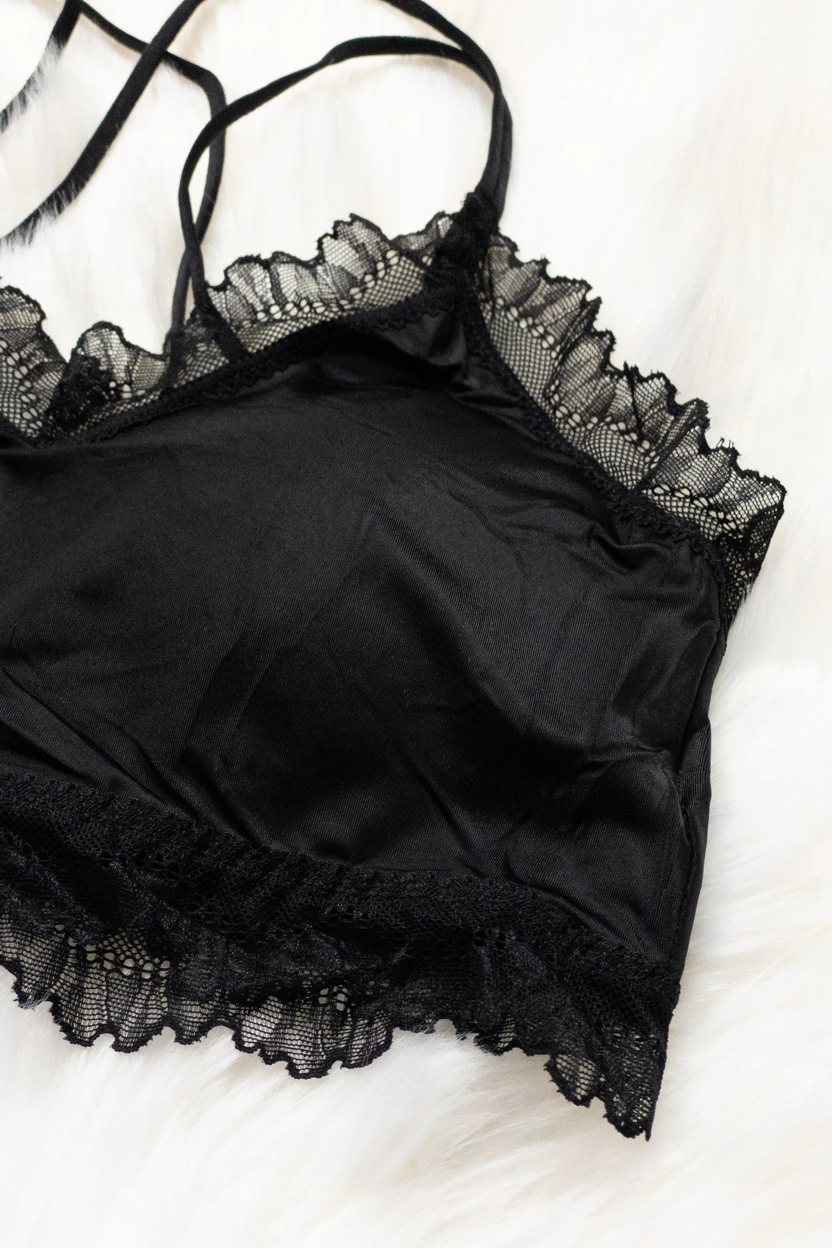 Mila Lace Trim Bralette {ORIGINAL}