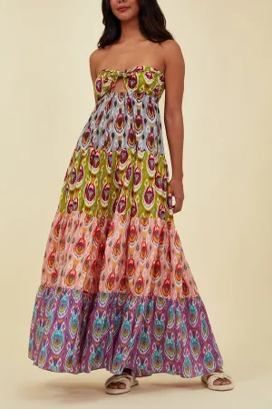 Mindanao Maxi Dress in Multicolor